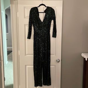 One piece sequence jumper.